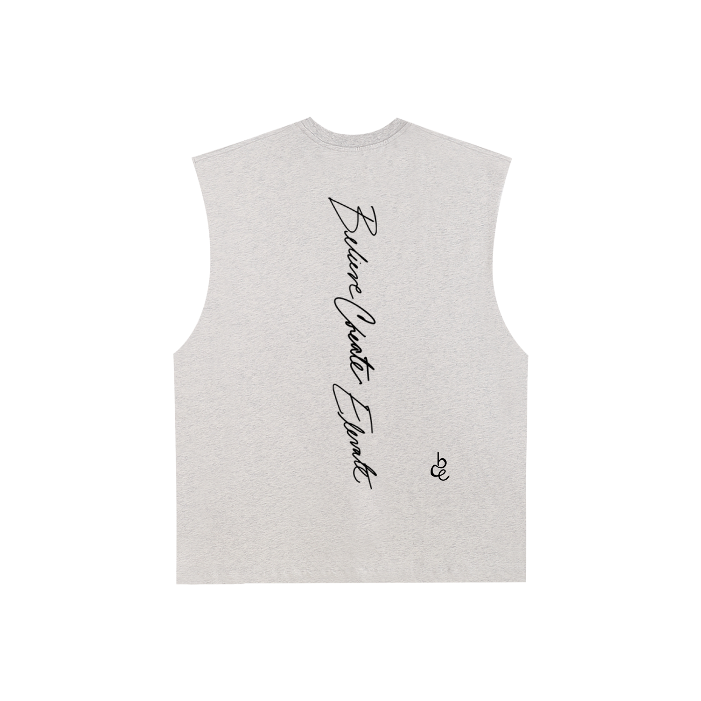 BCELEVATE Raw Edge Cotton Tank Top