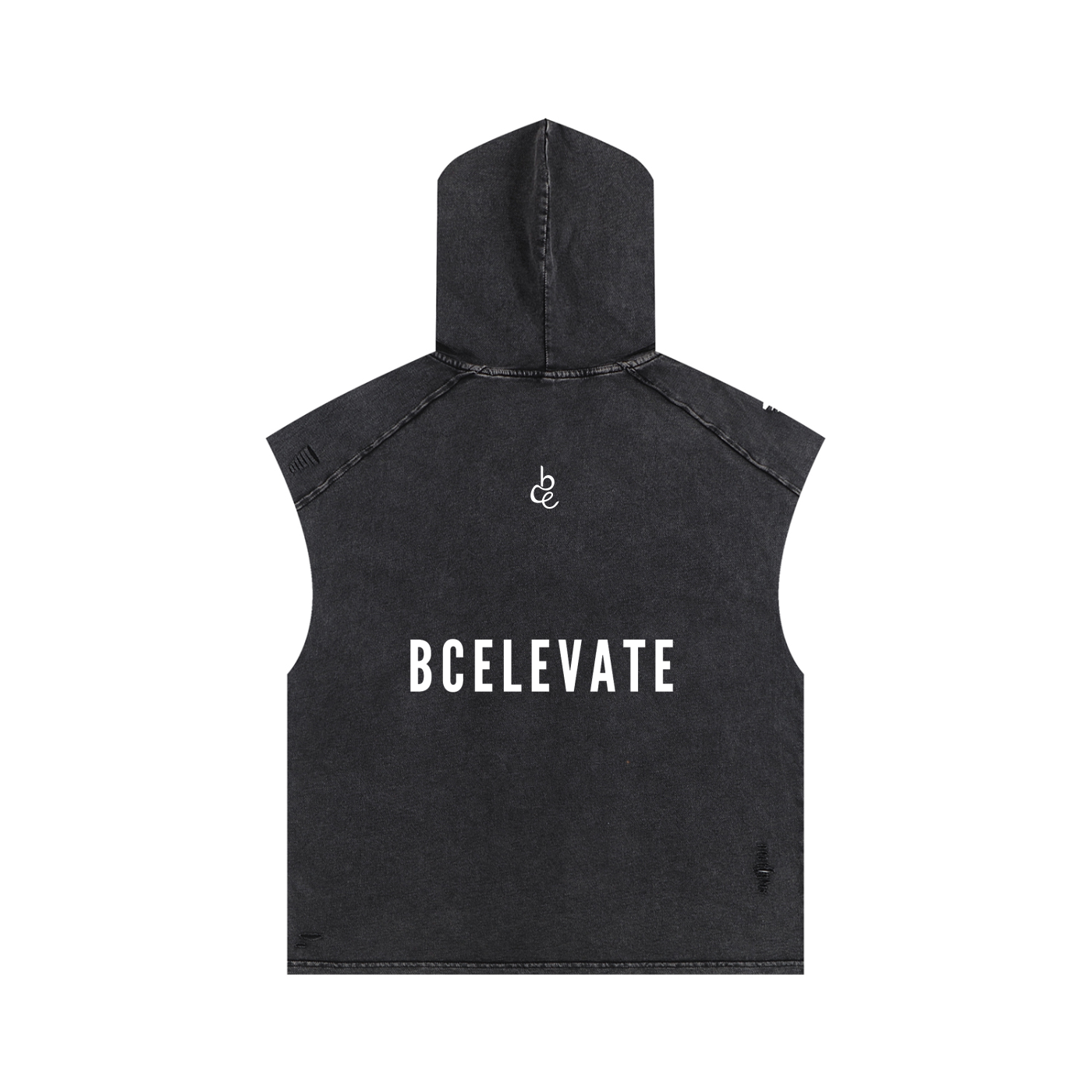 BCELEVATE Snow Washed Boxy Hooded Tank Top